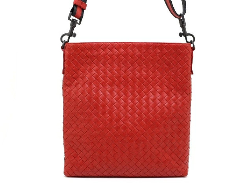 BOTTEGA VENETA Bag Shoulder Intrecciato Red